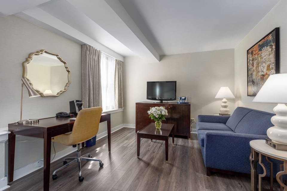 Pillowtop beds, in-room safe, individually decorated