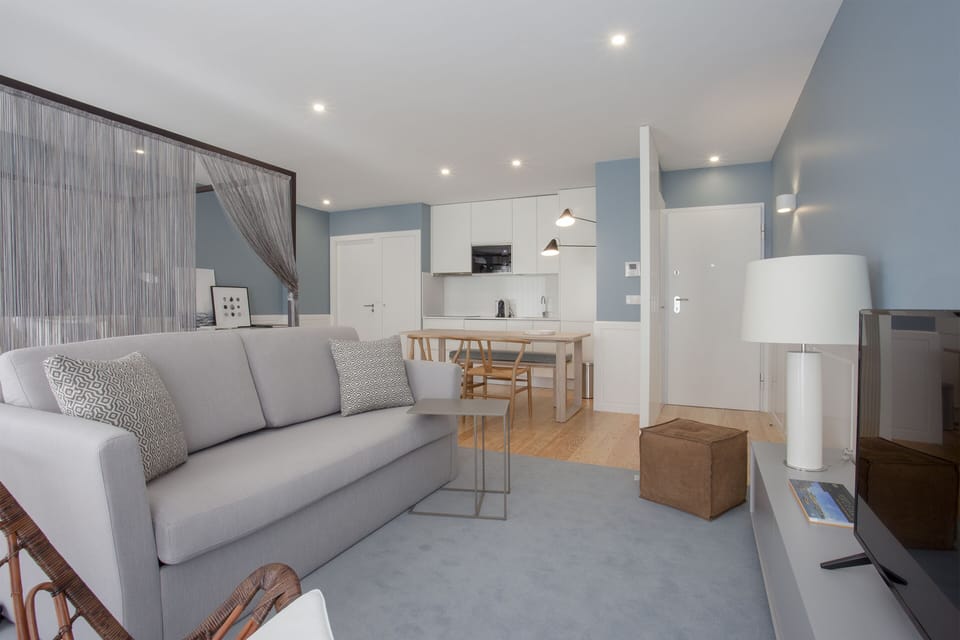 Luxury Studio, Balcony | Living area | Flat-screen TV