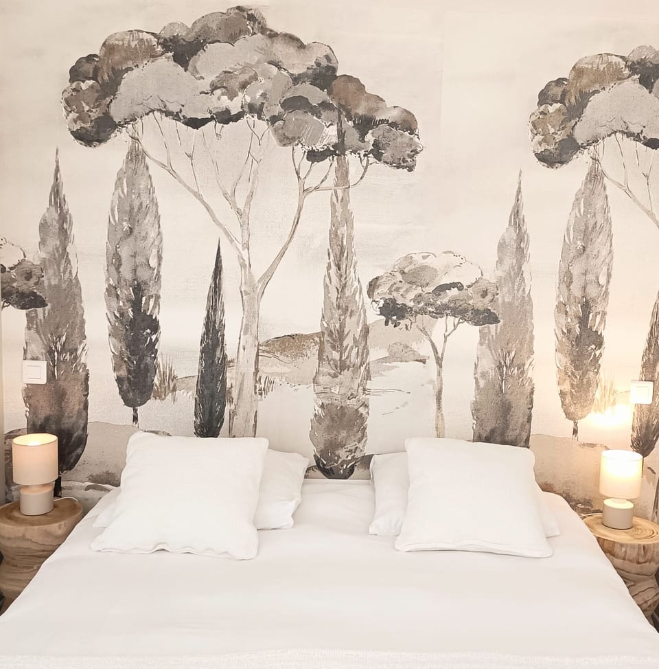 Comfort Double Room, Private Bathroom, Garden View (Chambre  Truffière)