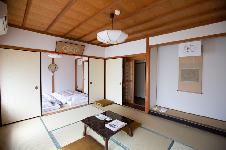 Japanese Style Standard Quadruple Room, Non-Smoking | In-room safe, WiFi (free), bed sheets
