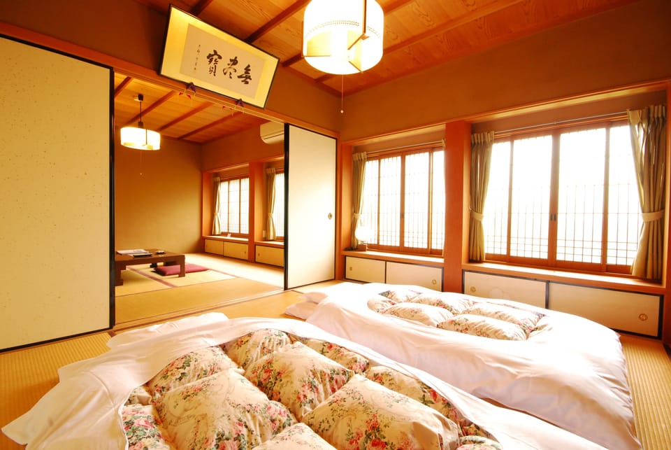 Japanese Style Standard Quadruple Room, Non-Smoking | In-room safe, WiFi (free), bed sheets