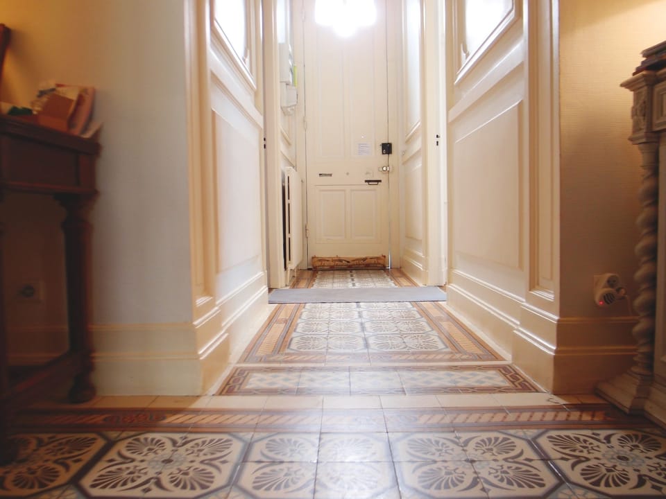 Interior entrance