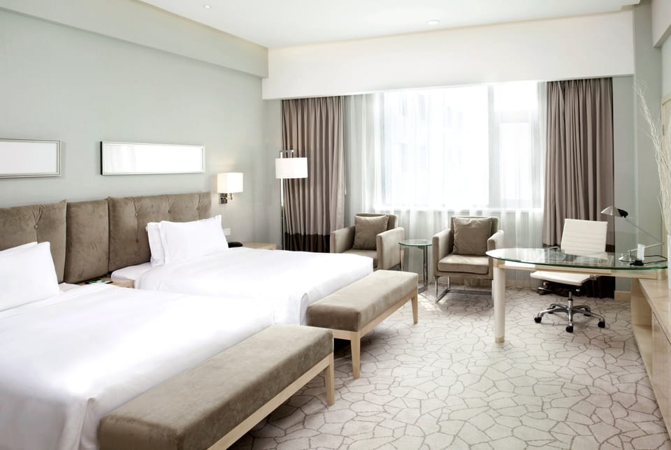 2 Twin Beds Standard | Down comforters, minibar, in-room safe, desk