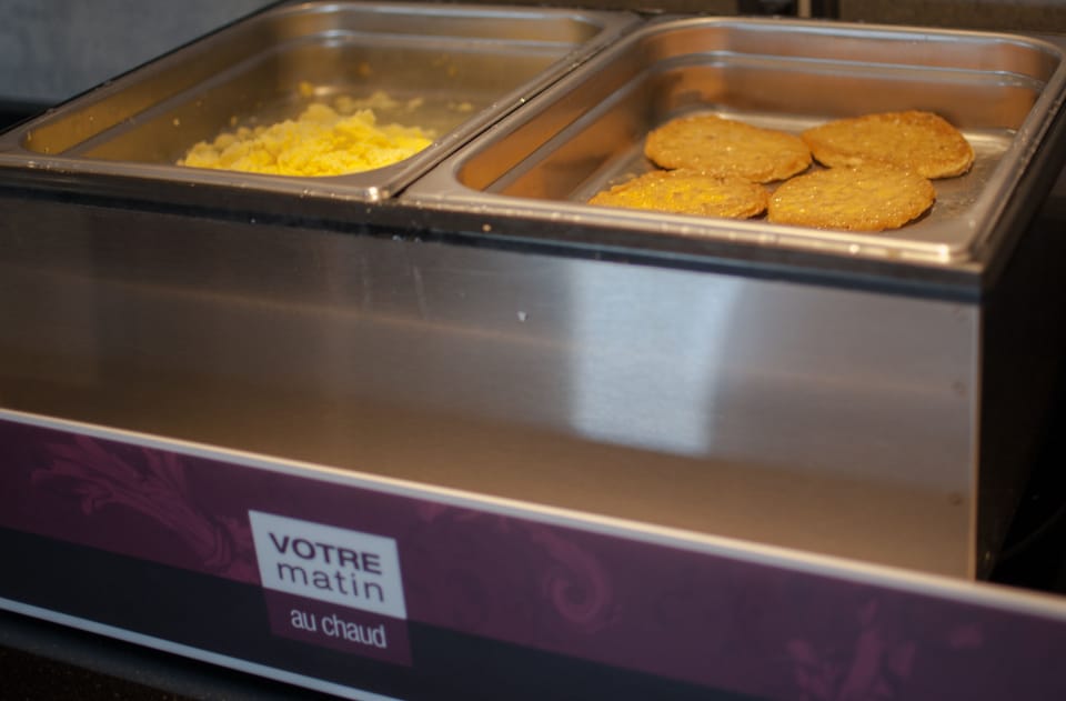 Free daily on-the-go breakfast