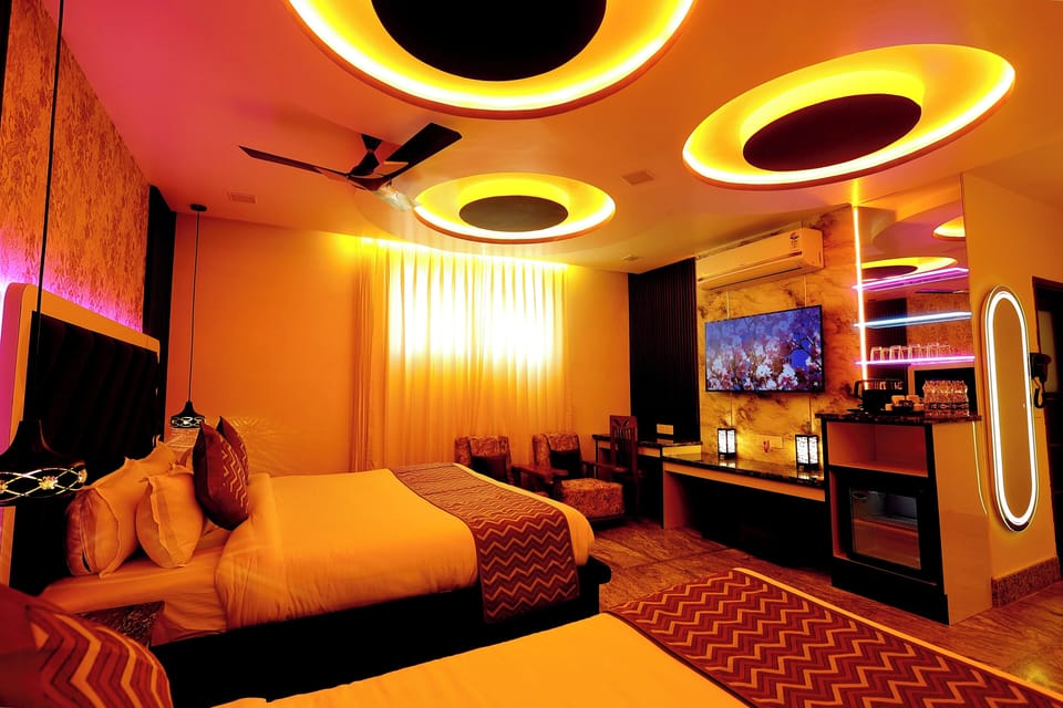 Luxury Quadruple Room | City view