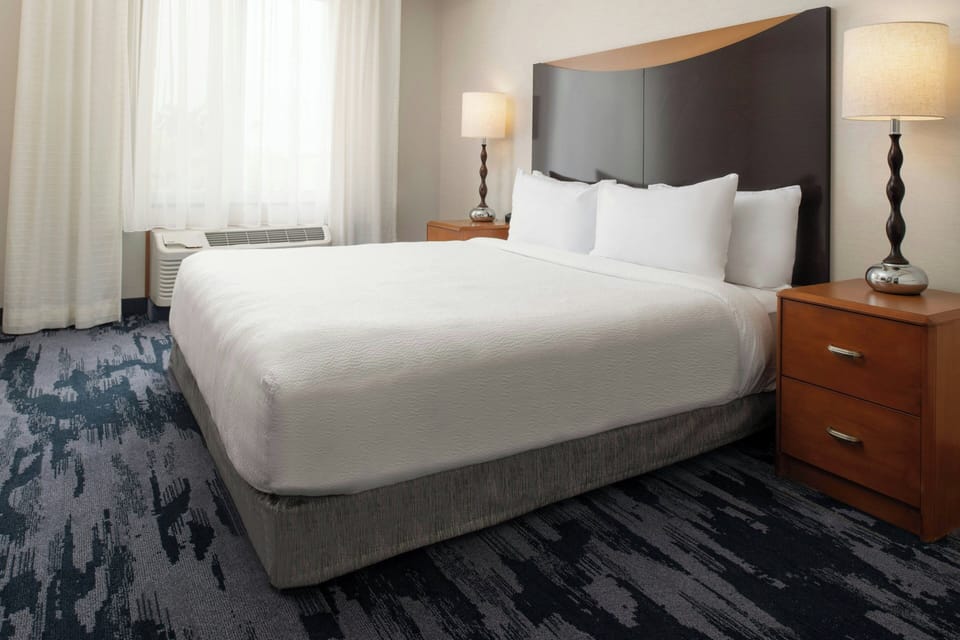 In-room safe, desk, iron/ironing board, free cribs/infant beds