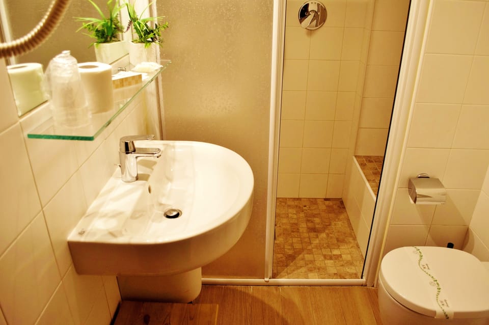 Triple Room | Bathroom | Shower, free toiletries, hair dryer, bidet