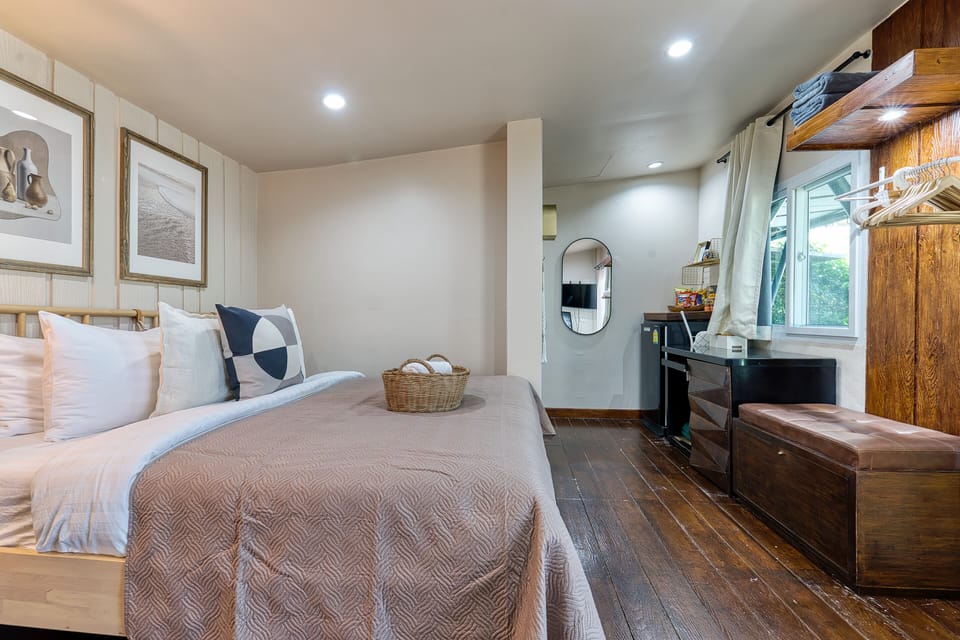Two Bedroom Bungalow with Terrace | In-room safe, desk, laptop workspace, blackout drapes