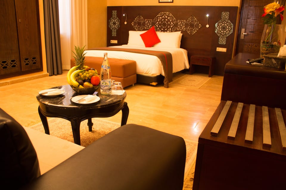 Junior Suite, Terrace | Premium bedding, minibar, in-room safe, desk