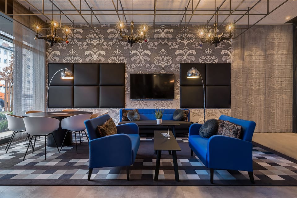 Lobby sitting area