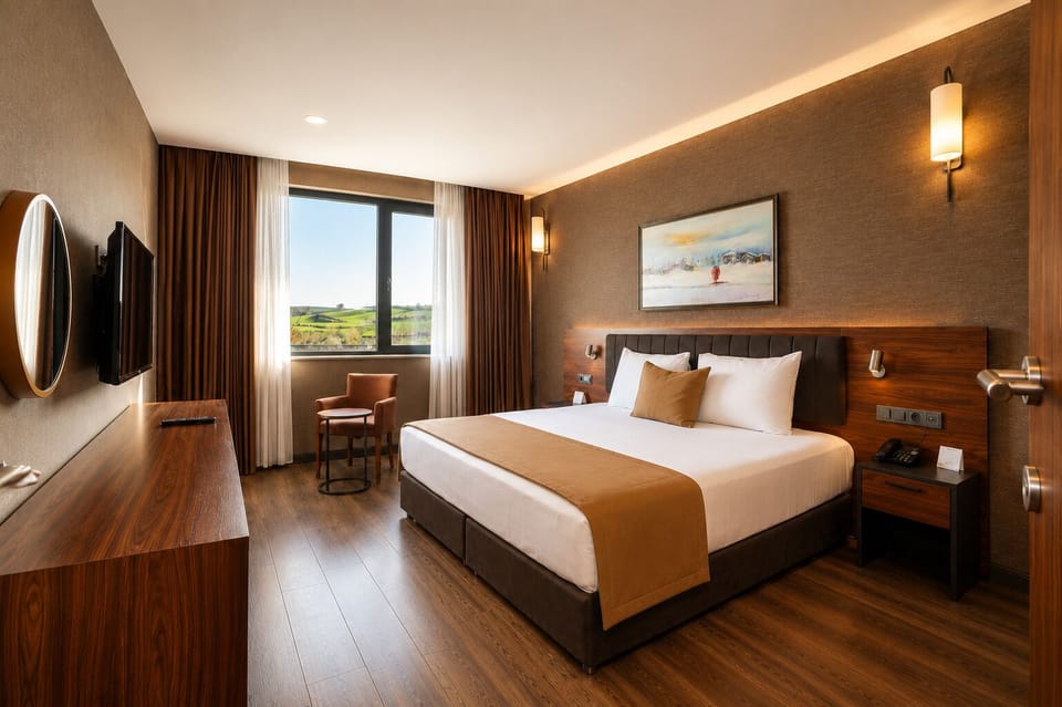 Family Suite | Premium bedding, minibar, in-room safe, laptop workspace
