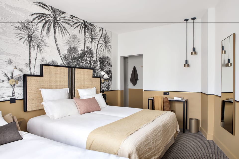Premium bedding, pillowtop beds, in-room safe, desk