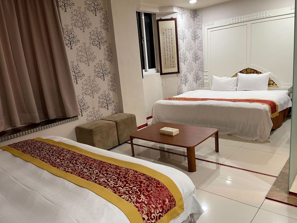Basic Quadruple Room, 2 Queen Beds | Desk, blackout drapes, free WiFi, bed sheets
