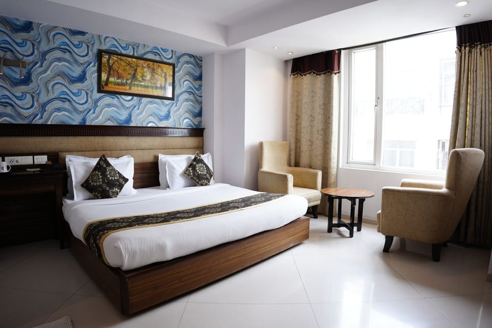Superior Double Room, Refrigerator, City View | 20 bedrooms, in-room safe, soundproofing, iron/ironing board