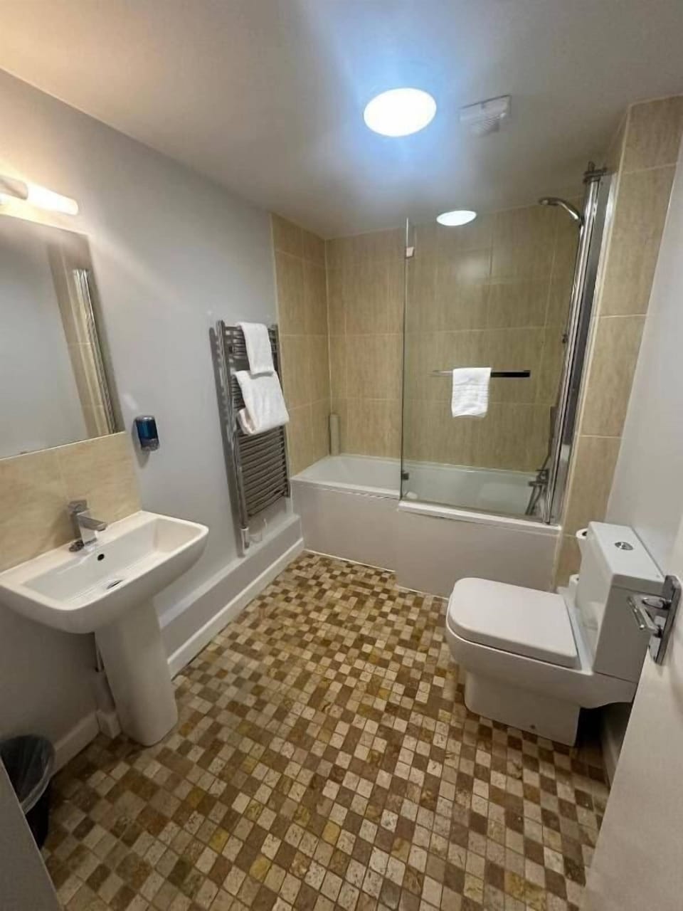Executive Double Room | Bathroom | Free toiletries, hair dryer, towels, soap