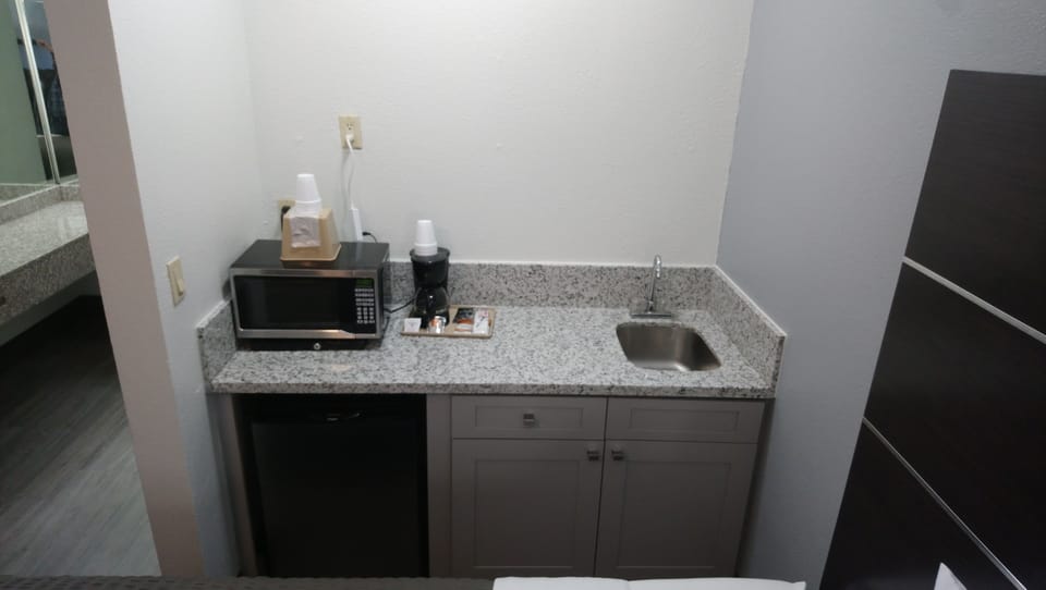 Premium bedding, blackout drapes, iron/ironing board, free WiFi