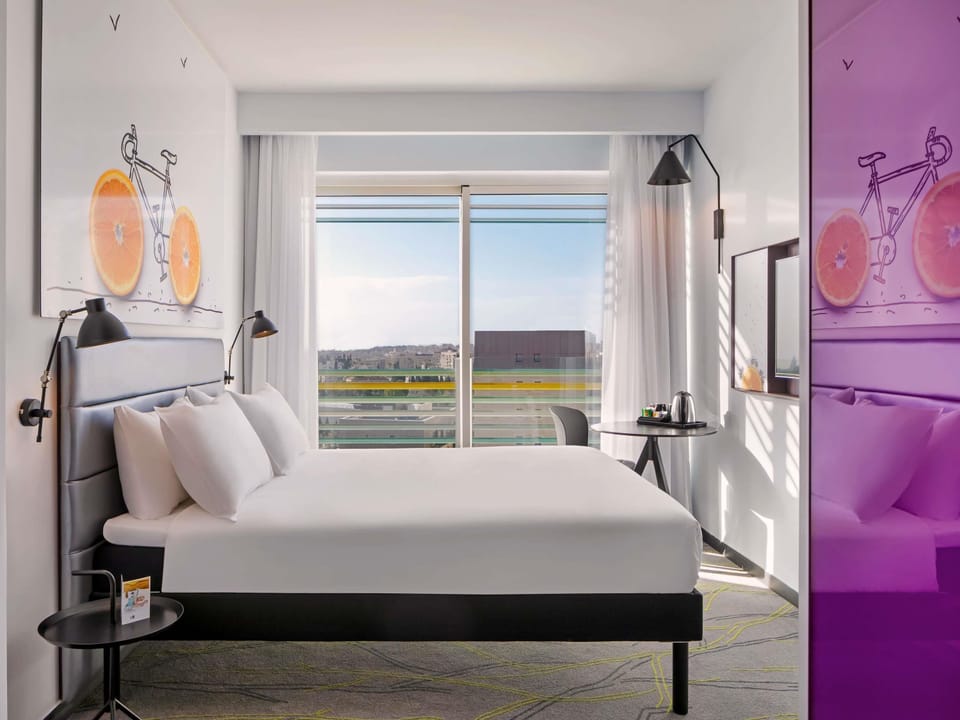 In-room safe, desk, soundproofing, free cribs/infant beds