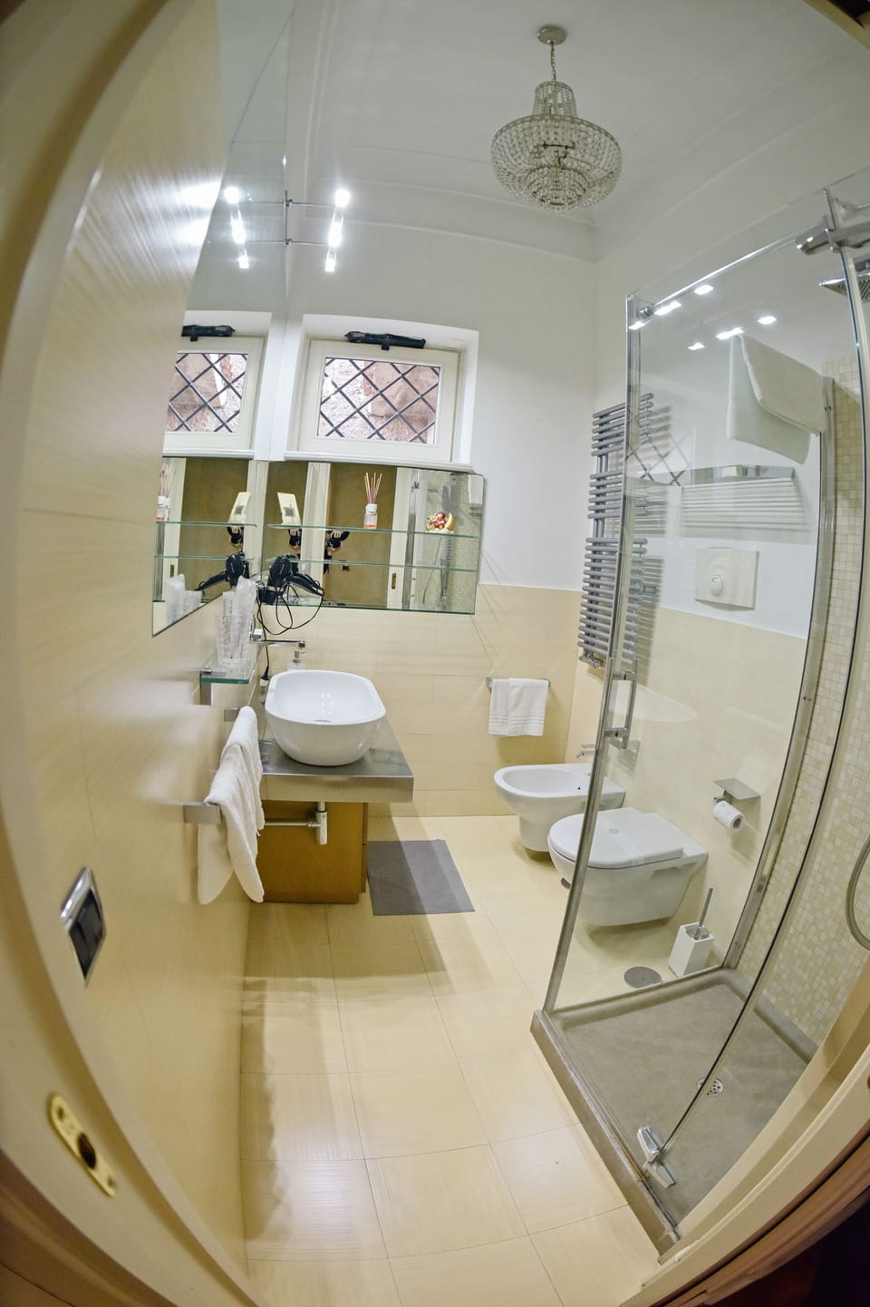 Superior Room, 2 Bedrooms, City View | Bathroom | Shower, slippers, bidet, towels
