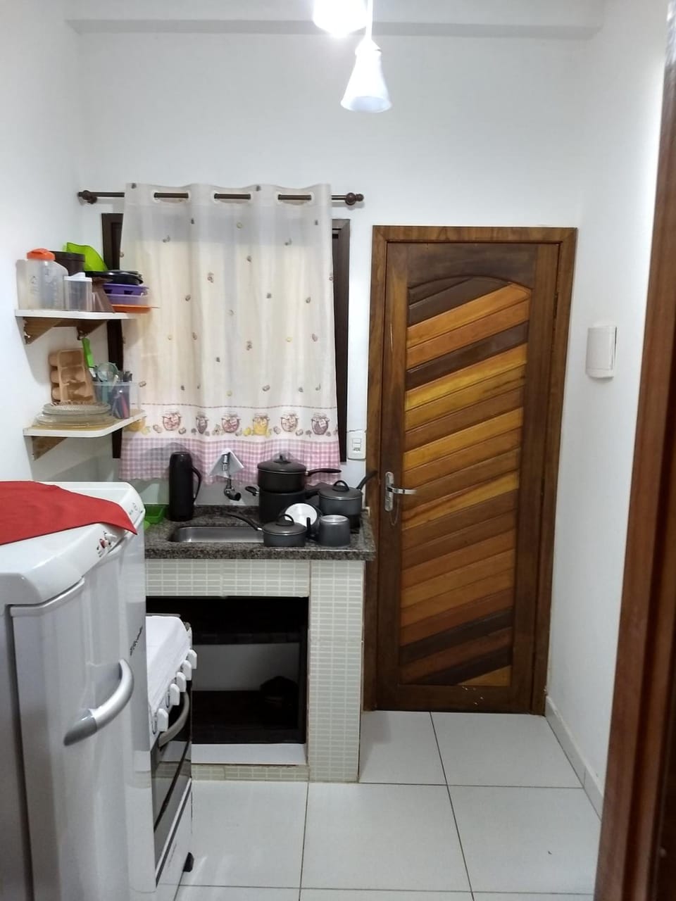 Shared fridge, microwave