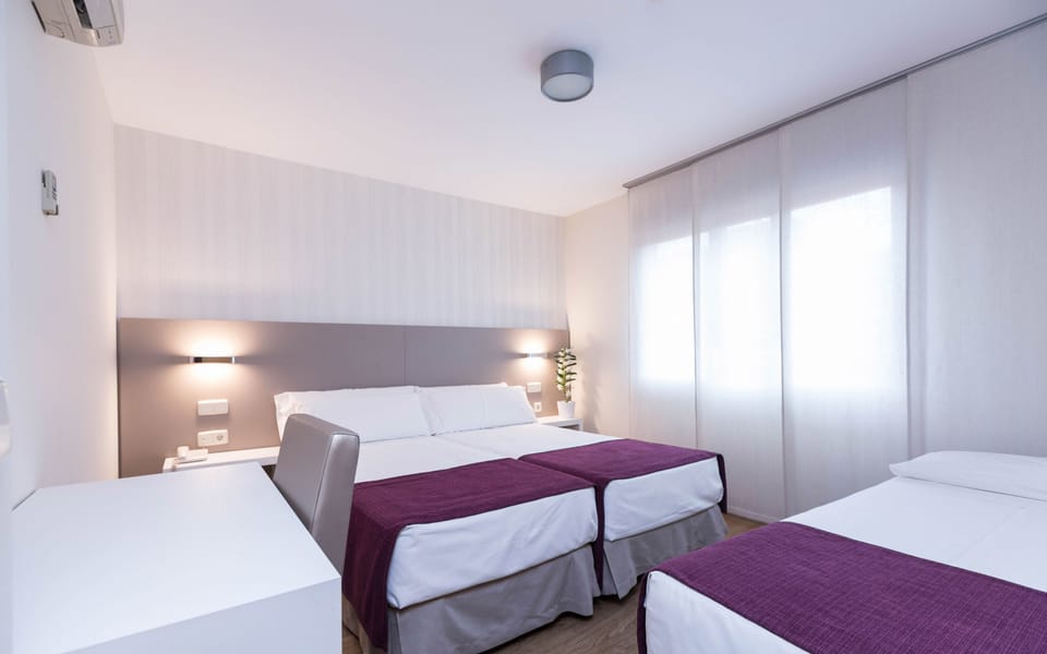 Desk, blackout drapes, iron/ironing board, free WiFi