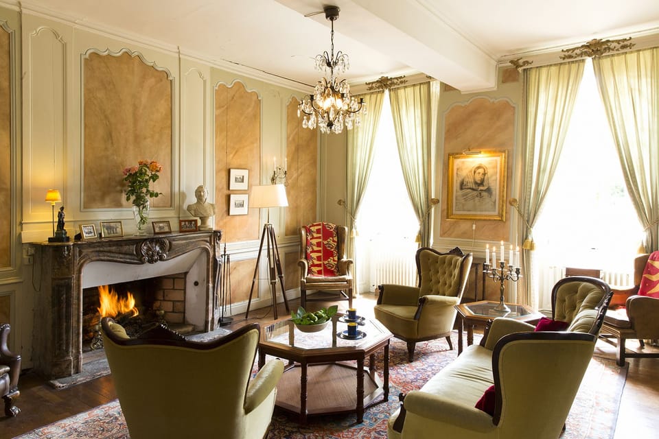 Castle | Living room | Fireplace