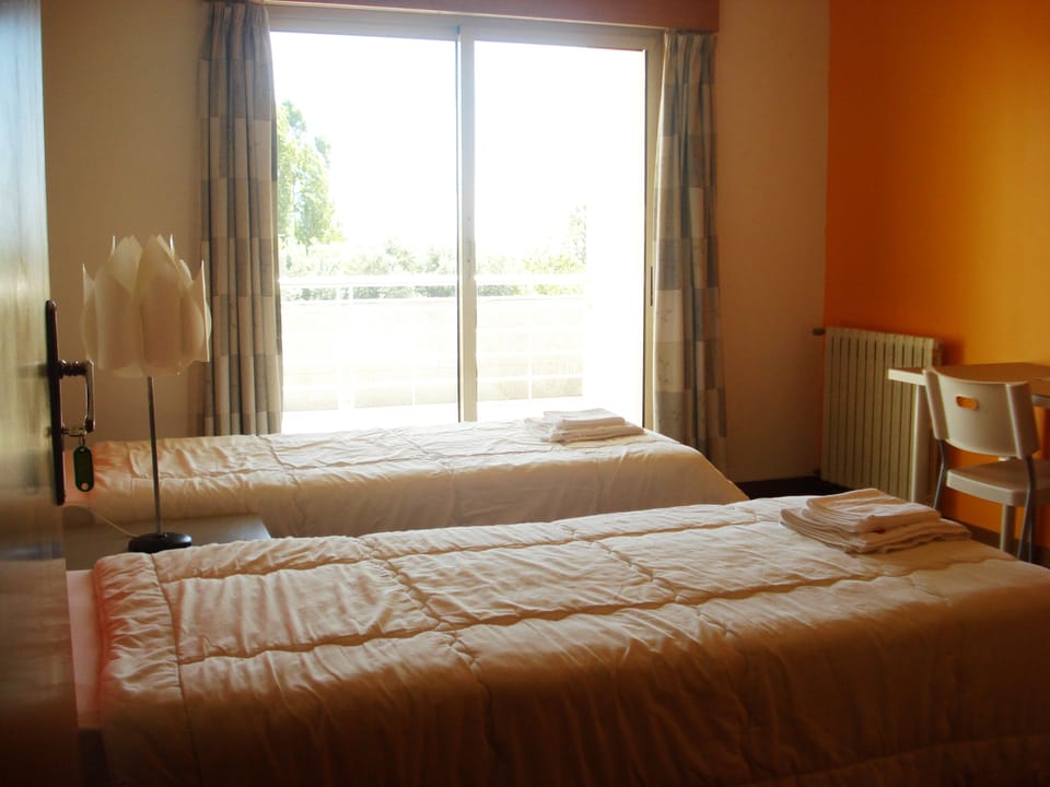 Twin Room, 2 Twin Beds, Non Smoking, Shared Bathroom | View from room
