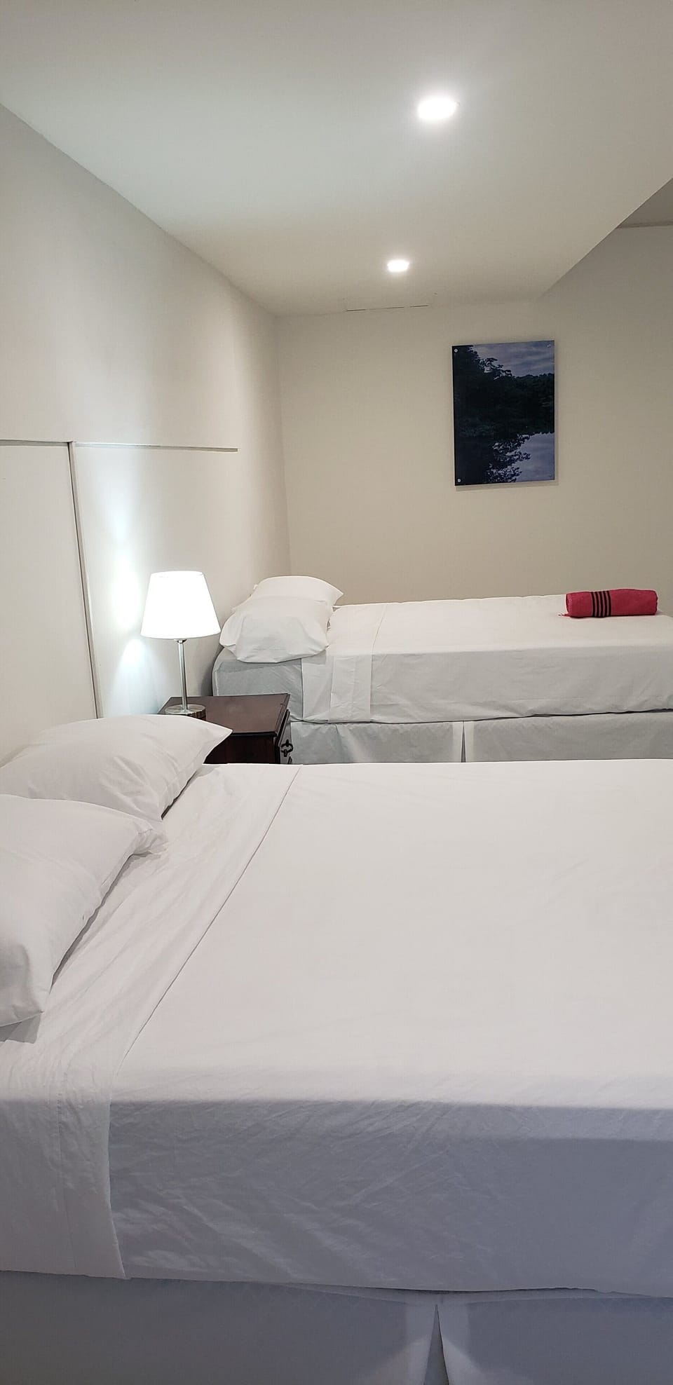 Basic Double Room, 2 Queen Beds, Ensuite, Courtyard Area | Desk, rollaway beds (surcharge), WiFi (free)