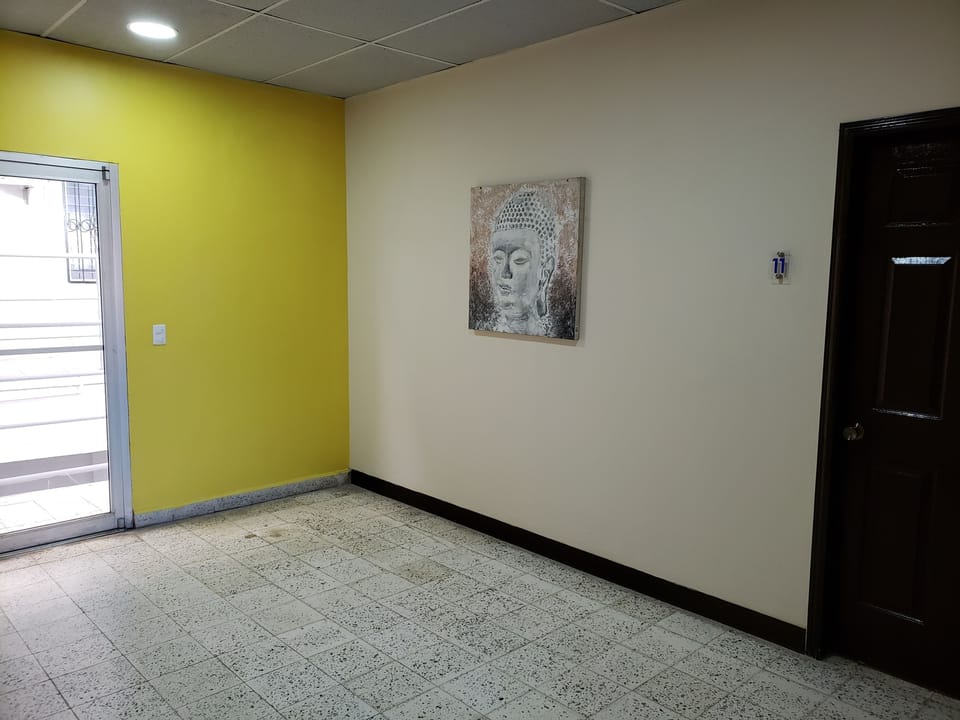Interior entrance