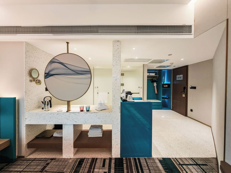 Minibar, in-room safe, blackout drapes, iron/ironing board (on request)