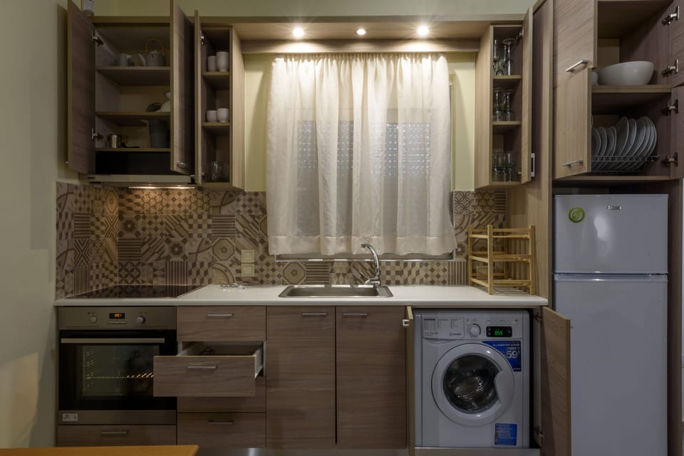 Villa, Private Pool | Private kitchen | Fridge, electric kettle, cookware/dishes/utensils