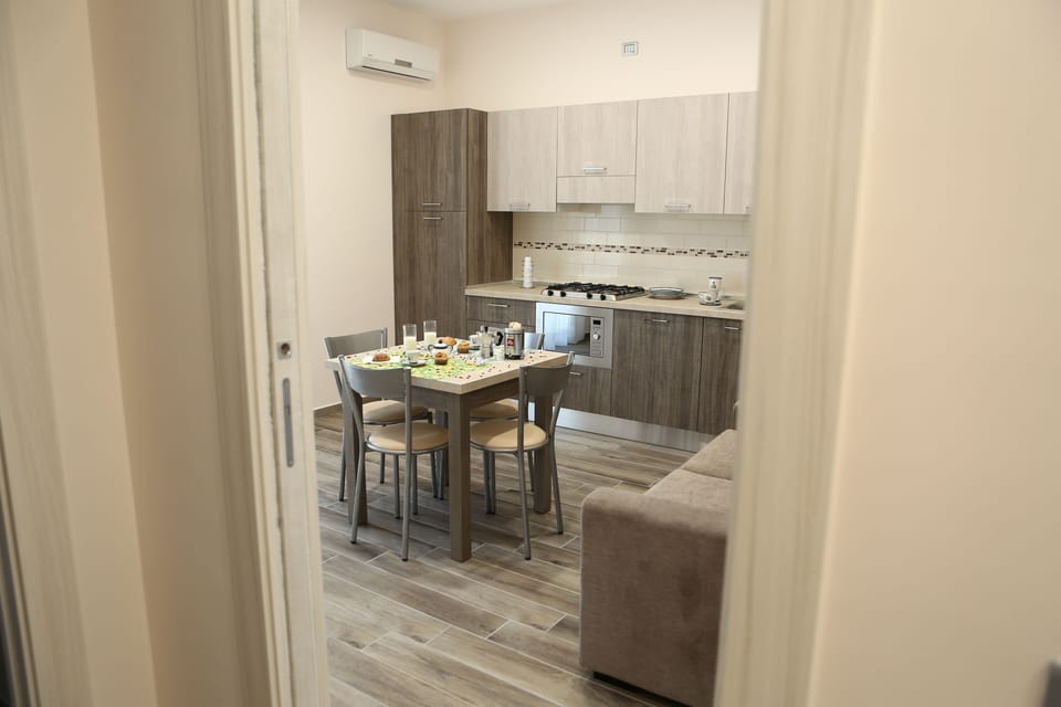 Basic Apartment, 1 Bedroom, Kitchenette (BRISEIDE) | Private kitchen | Full-size fridge, cleaning supplies, paper towels