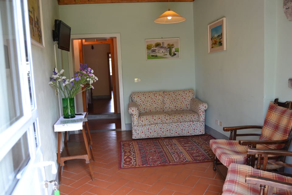 Apartment, 1 Bedroom | Living area | Plasma TV