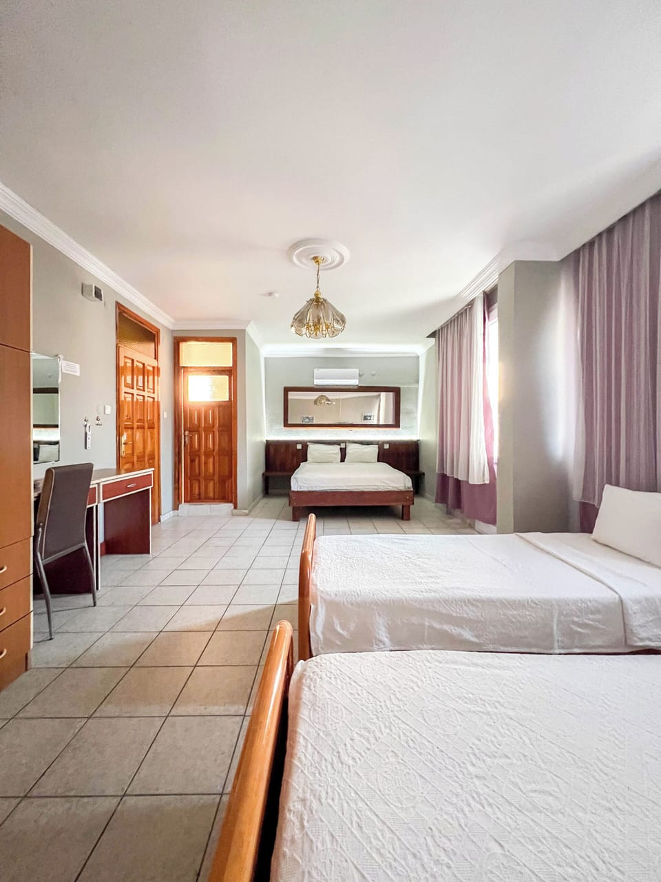 Standard Quadruple Room | Blackout drapes, soundproofing, WiFi (free), bed sheets