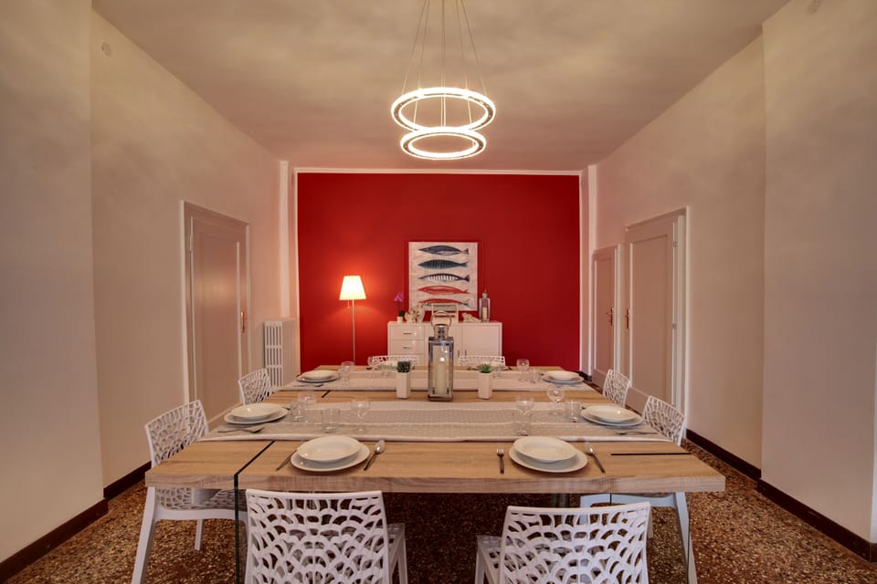 Apartment | Private kitchen | Fridge, microwave, oven, stovetop