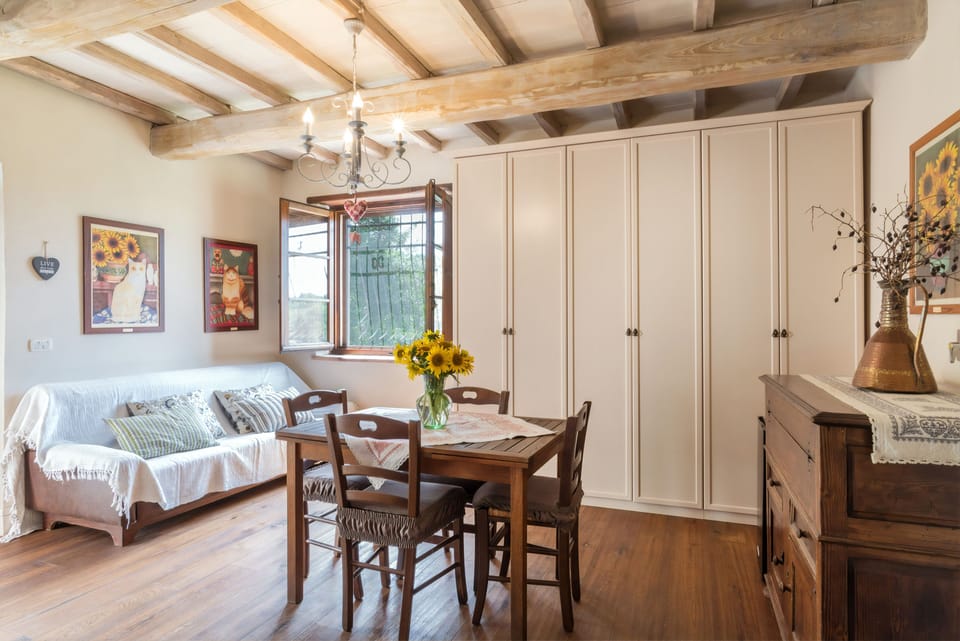 Exclusive Suite, 1 Bedroom, Garden View | Living room | Heated floors