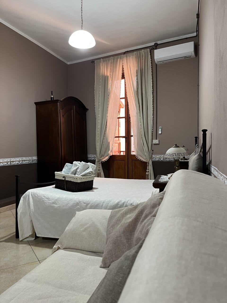 Family Double Room | Egyptian cotton sheets, premium bedding, down comforters