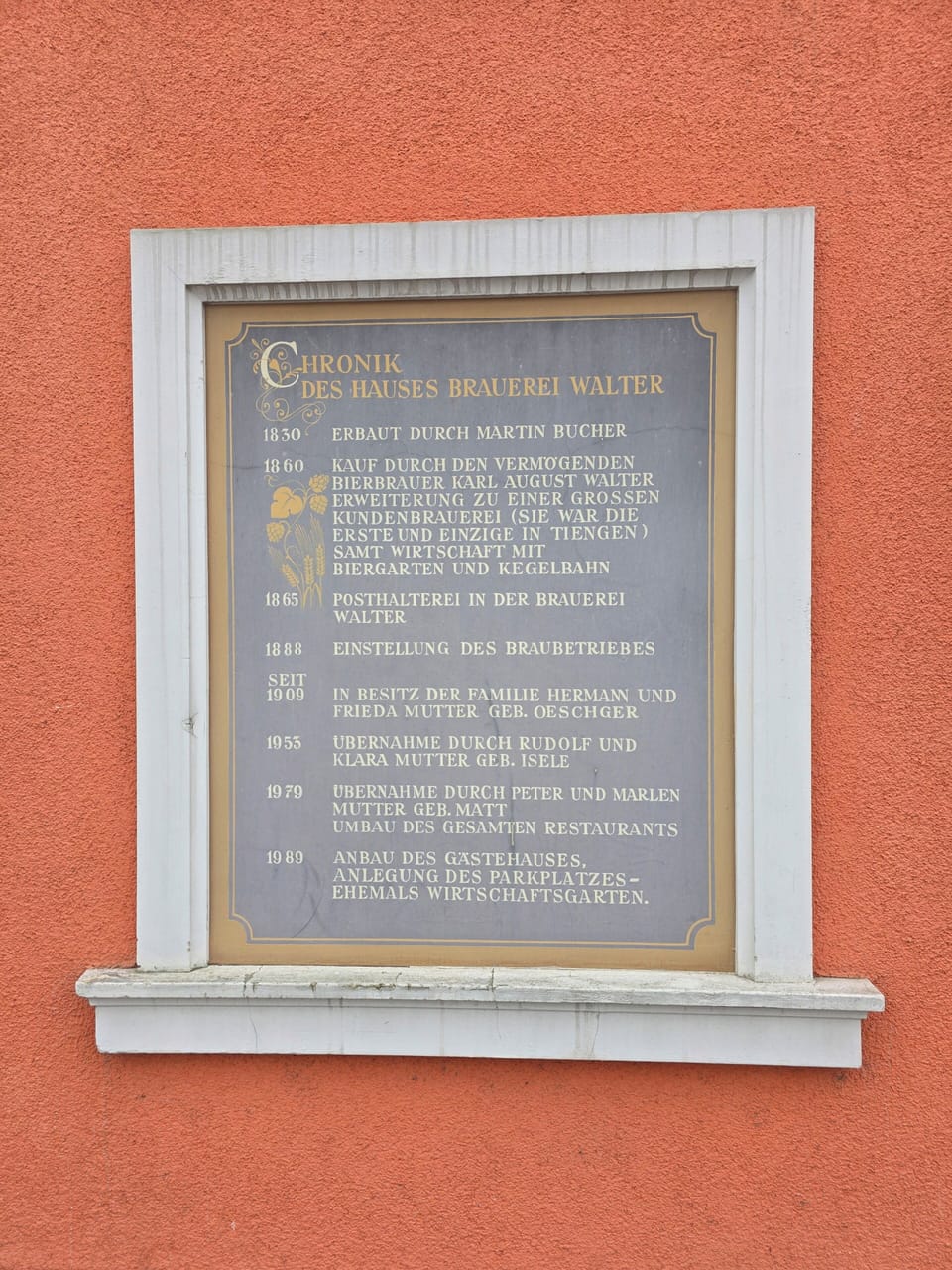 Front of property