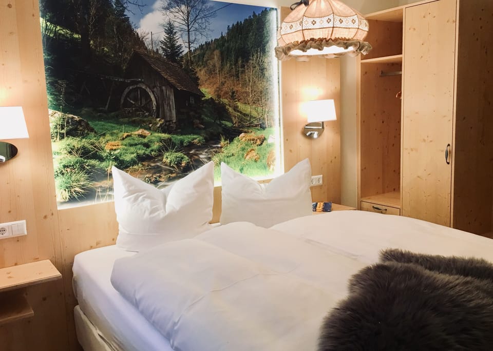 Standard Double Room | Down comforters, in-room safe, individually decorated, desk