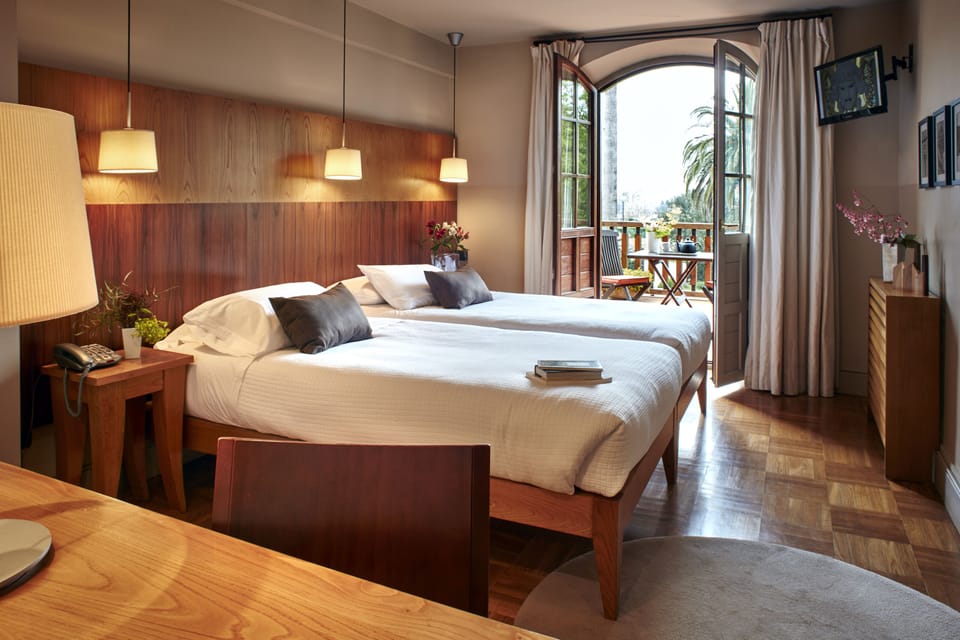 Double Room, Terrace | Premium bedding, down comforters, minibar, in-room safe