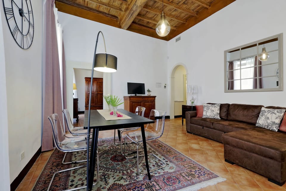 Apartment, 2 Bedrooms | Living room | Flat-screen TV