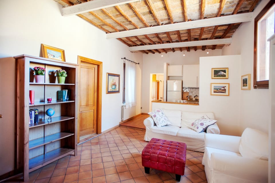 Apartment, 2 Bedrooms | Living area | TV