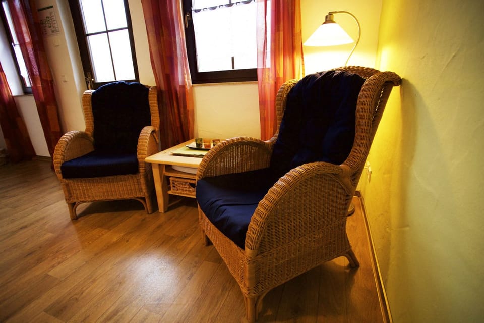 Basic Double Room (Zimmer Nr.7) | Blackout drapes, soundproofing, iron/ironing board, free WiFi