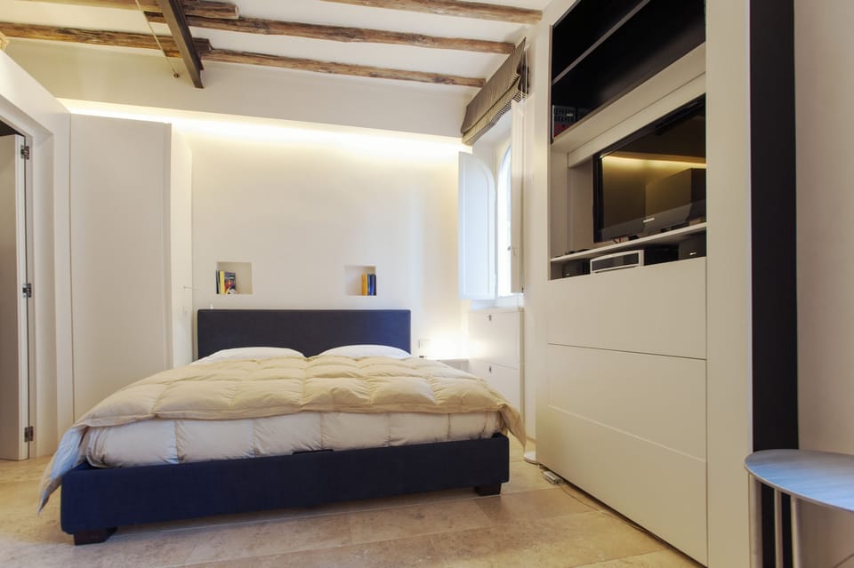 1 bedroom, iron/ironing board, cribs (surcharge), WiFi (free)