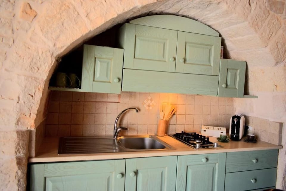 Romantic Apartment, 1 Bedroom, Kitchenette, Resort View | Private kitchen | Full-size fridge, stovetop, dishwasher, espresso maker
