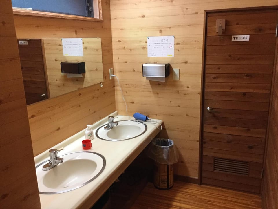 Eco-friendly toiletries, hair dryer, slippers, heated floors