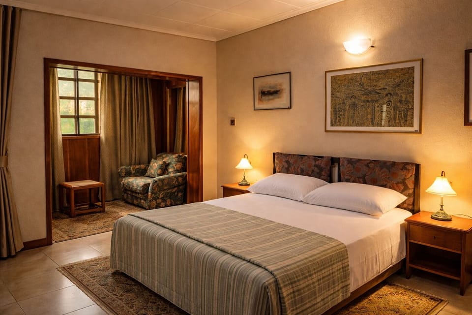 Deluxe Double Room, 1 Double Bed, Non Smoking, Ensuite | Down comforters, minibar, in-room safe, individually decorated