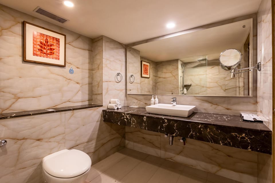 Business Room (Business Class) | Bathroom | Shower, free toiletries, hair dryer (on request), slippers