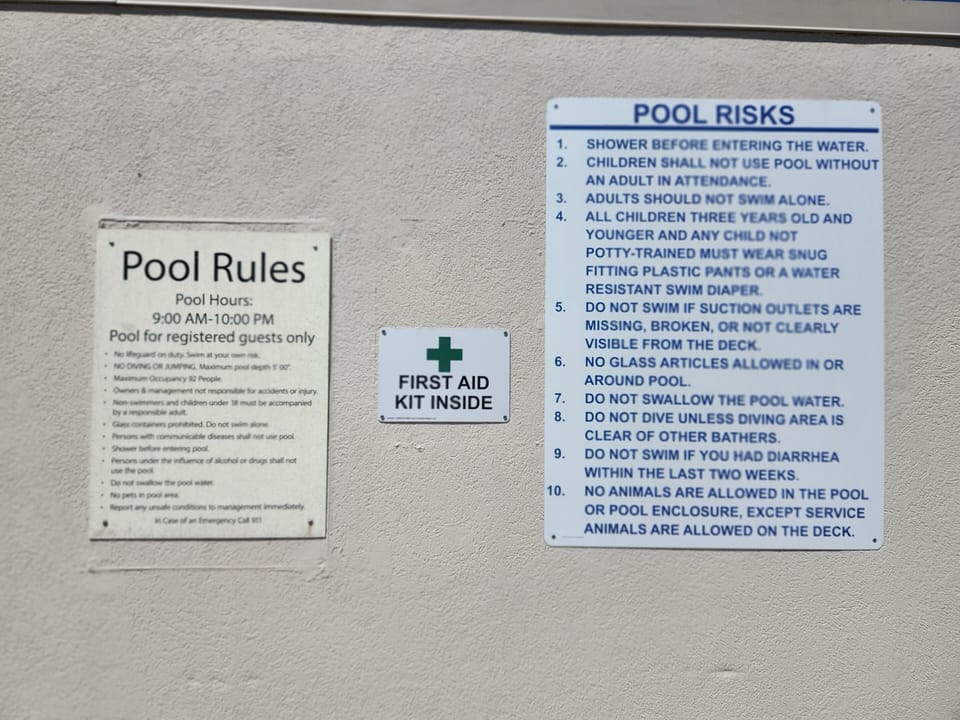 Outdoor pool