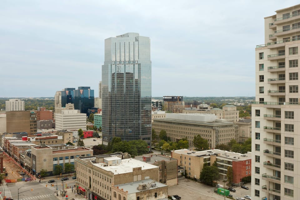 Premium bedding, pillowtop beds, in-room safe, desk