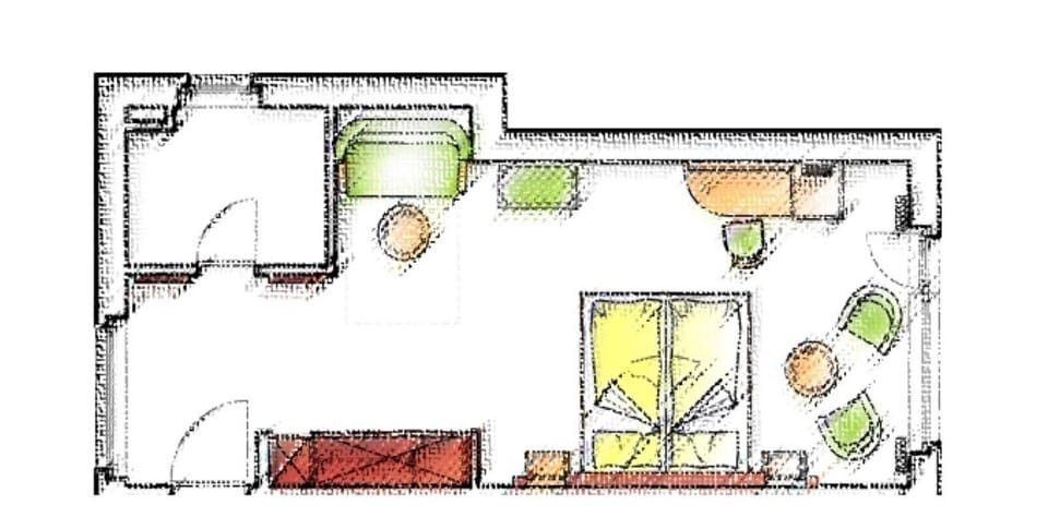 Hypo-allergenic bedding, minibar, in-room safe, desk